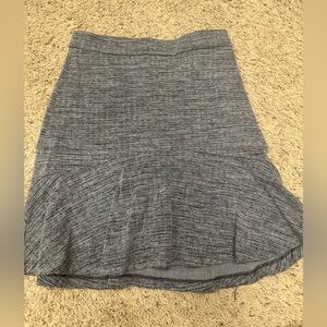 Banana Republic Gray Skater Skirt Size 0